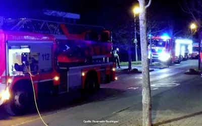 Feuerwehreinsatz im Haus Georgenberg